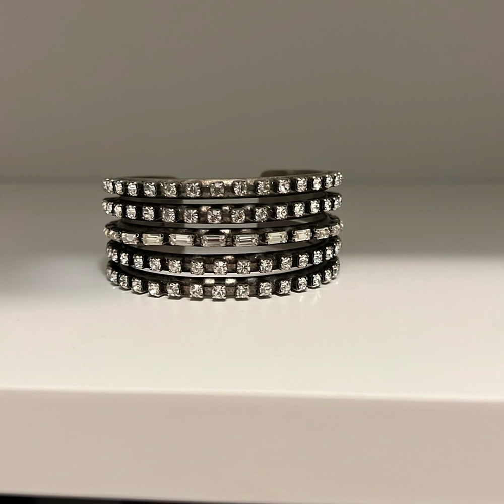 Dannijo rhinestone cuff bracelet